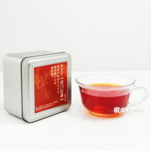  徽将军茶叶世界经典红茶安徽特产祁门红茶功夫茶黄山精品 50克