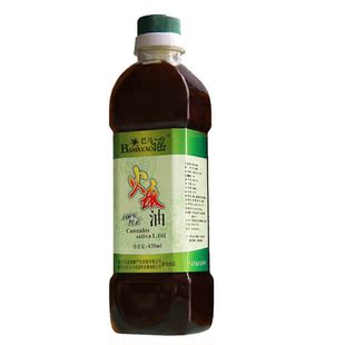  巴马长寿特产 万力山巴马谣100%纯正火麻油 长寿油 纯火麻油435ml