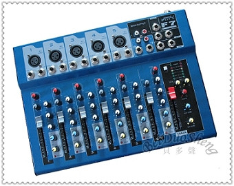 ★冲砖震撼价★七路调音台 F7 7路调音台话放混响 加一元送线