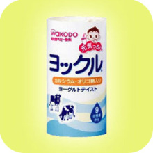 酸酸甜甜好味道 日本和光堂婴儿高钙酸奶味清凉解暑饮料(9个月起)