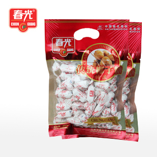  包邮 海南特产 春光特浓椰子糖250克x3袋 传统椰子糖春光直销