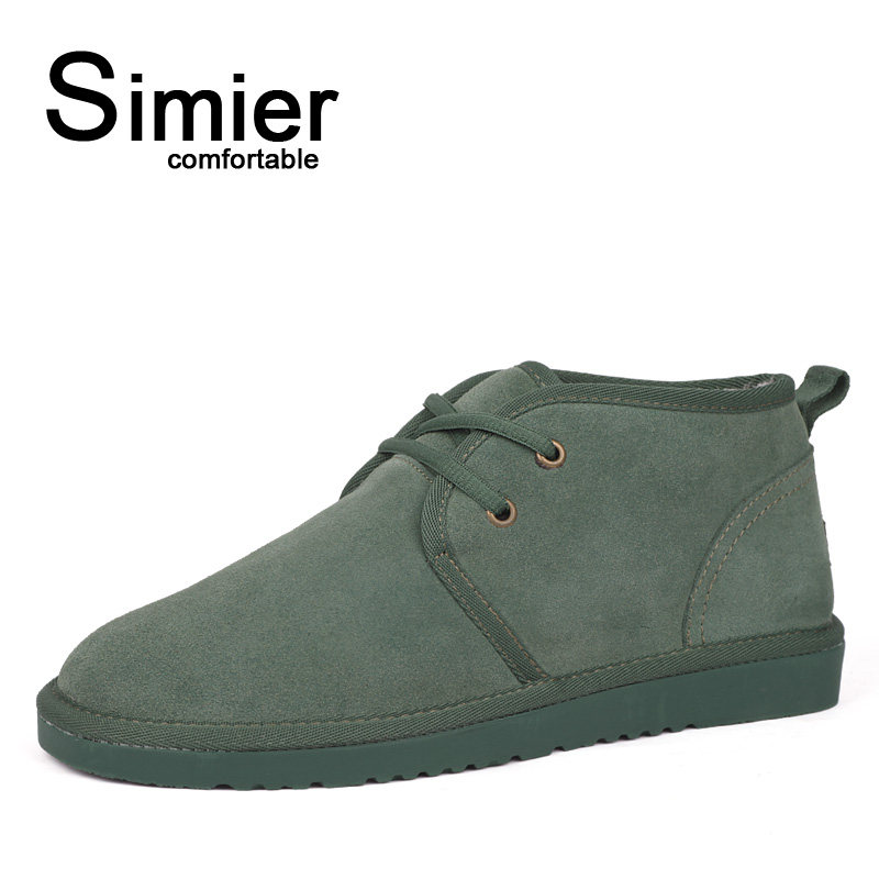 Simier 斯米尔新品男鞋 保暖雪地靴情侣男靴休闲棉鞋 鞋子男10181