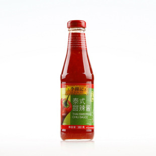  李锦记 泰式甜辣酱380g 酱料调料 薯条鸡翅 沙拉 辣椒酱火热畅销