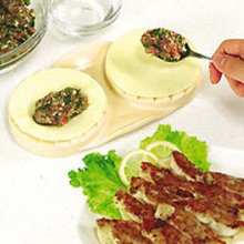 yy日本木晖 料理大师 快速包饺子模 饺子夹