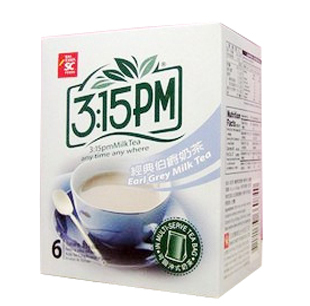  3点1刻 零食 风靡全球的台湾三点一刻 经典伯爵奶茶 6包 120g