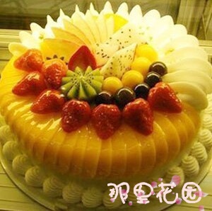  郑州蛋糕同城速递/郑州蛋糕店/欧式水果蛋糕 生日蛋糕 春之田园