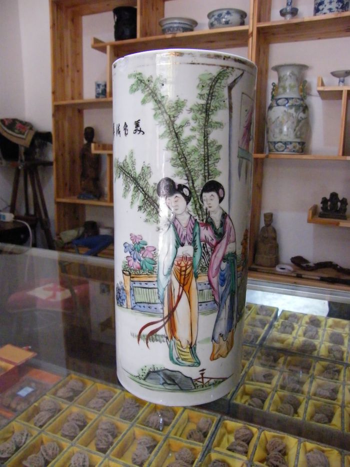 古玩古董老瓷器古瓷收藏民國制瓷名家徐萬順作美色清華仕女帽筒在類目 古董/郵幣/字畫/收藏, 其它收藏品中 - 來自Buy2taobao.com提供專業的淘寶代購服務