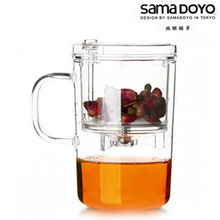 尚明顶级飘逸杯玻璃茶具 过滤茶杯 飘逸壶泡茶器泡茶杯 正品包邮
