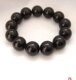 AAAA泰国16MM天然黑色陨石手链