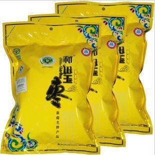  枣子 红枣和田大枣 昆仑山和田玉枣三星500g 新货新疆特产