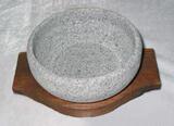 【料理石锅/料理餐具】天然石石锅（18cm）-拌饭/大酱汤