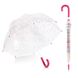 Topumbrella 透明印花长雨伞 特价