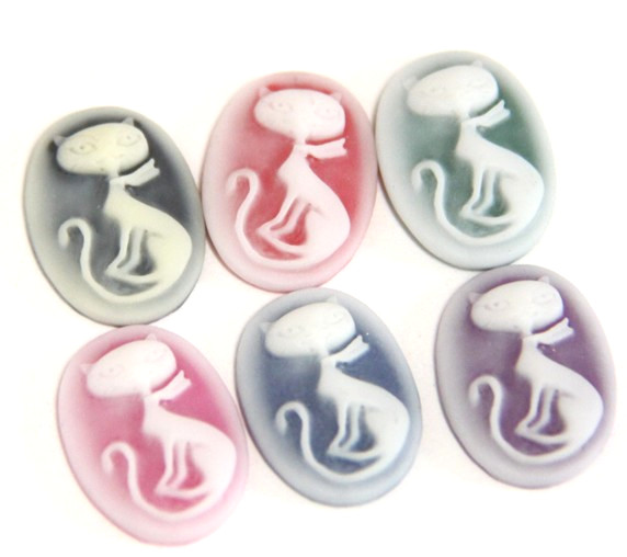 Resin flower Resin sheet gemstone Cat 13x18mm Multicolor G0809in the Accessories/Fashion Jewelry, DIY Fitting , Other DIY Jewelry Accessories category - from Buy2taobao.com to provide professional Taobao agent buy service