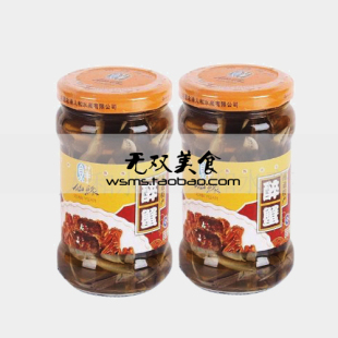  新品上架 南通特产地道海鲜 仙缘300克 美味醉蟹醉螃蟹