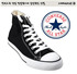 冲冠零利润/匡威Converse all star 黑色经典款高统帆布鞋