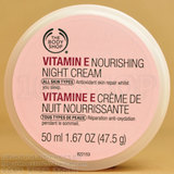 1056五皇冠㊣THE BODY SHOP维他命E/VE紧实活肤晚霜50ML 仅78元