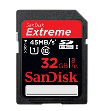 SanDisk Extreme class10 32G SDHC SD 300X 45M 包邮相机内存卡