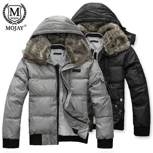  已质检 Mojay男装冬装新款 男士棉衣外套 加厚保暖棉服袄
