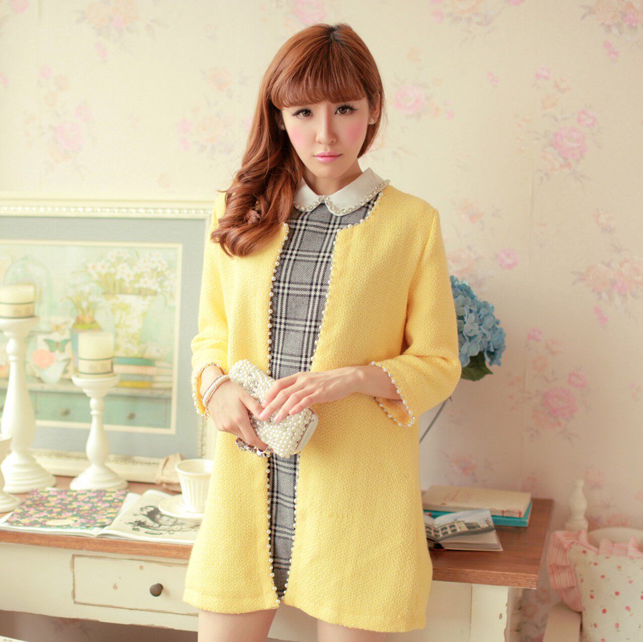 红色无<em>领毛衣</em> : 红色无<em>领毛衣图片</em>及搭配,红色无