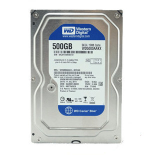 SATA3 WD西部数据5000AAKX 500G 16M台式机 <span class=H>硬盘</span> <span class=H>西数</span> 蓝盘