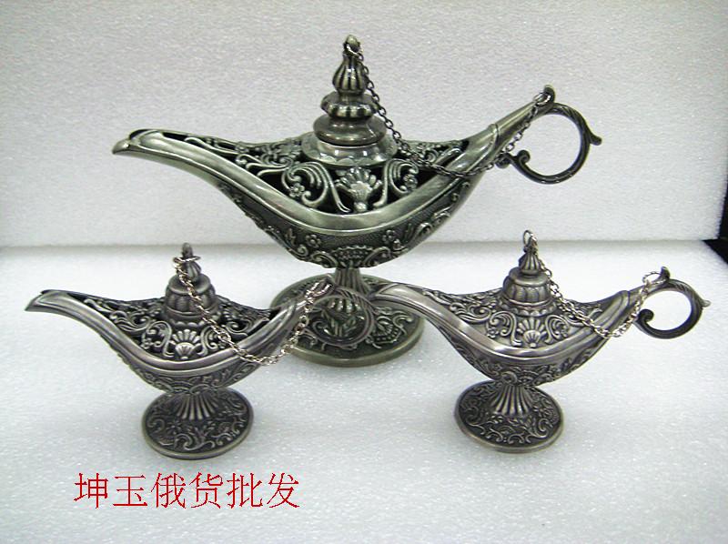 Retro tin characteristic Craft ornaments Wishing Lamp Russia Tin Aladdin Tubain the Arts and crafts , Overseas Crafts , Russian specialties category - from Buy2taobao.com to provide professional Taobao agent buy service