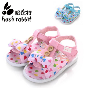  哈比特儿 女童 凉鞋 新款软底耐磨女童鞋凉鞋韩版 潮 HX23006包邮