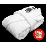 浴袍2012新品 日系纯棉毛巾料条纹情侣<em>睡衣</em>男
