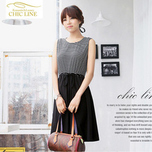 CHIC LINE�ļ��¿�Ůװ�������䱳��ȹ��װ��֯��������ȹ��2012