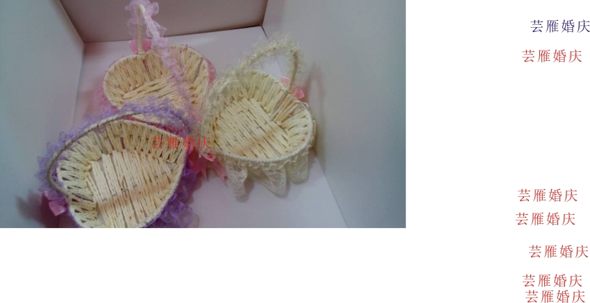 结婚婚庆用品直销花童花篮撒花花瓣喜糖蓝藤编手提婚礼篮子在类目 鲜花速递/花卉仿真/绿植园艺, 婚礼鲜花布置, 婚庆花篮中 - 来自Buy2taobao.com提供专业的淘宝代购服务