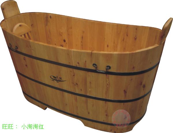 长城木桶香柏木沐浴桶泡澡桶浴缸单边等高双人泡澡盆沐浴盆1500长在类目 家庭/个人清洁工具, 卫浴用具/卫浴配件, 沐浴桶/沐浴盆中 - 来自Buy2taobao.com提供专业的淘宝代购服务