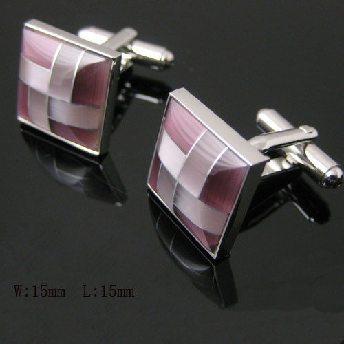 ★皇冠+消保★外贸袖扣/袖钉-猫眼拼花-cufflinks-ct192