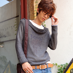 求购一件<em>大领口</em>的套衫<em>毛衣</em> 要男生<em>穿</em>的那种,哪