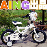 新品！Aing12寸/14寸/16寸儿童自行车，超质感/加宽轮胎/送挂包