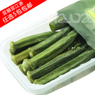  亚细亚田园果蔬 黄秋葵干蔬70g 休闲零食蔬果干脆片 任选5件包邮
