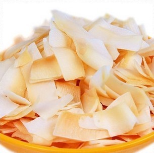  泰国进口特产100%纯天然椰肉浓香烤苏梅椰子片 40克