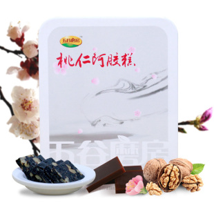 五谷磨房【桃仁阿胶糕240g】即食阿胶膏 固元膏 阿胶糕块片 包邮