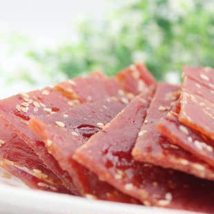  久久丫 蜜汁猪肉脯 猪肉干200g零食品靖江特产三种口味 2包包邮