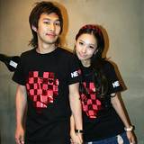 百谷香2012韩国新款情侣装夏装韩版女式短袖情侣T恤女装情侣衫