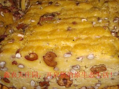 年糕 大黄米年糕 北方传统的黄米大枣年糕-无糖