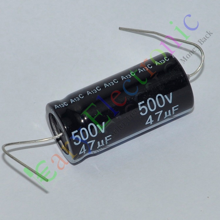 台灣進口105度吉他HIFI功放軸向有極性穿心電解電容高壓500V 47UF在類目 影音電器, 影音家電配件, hifi音響配件, 電容中 - 來自Buy2taobao.com提供專業的淘寶代購服務
