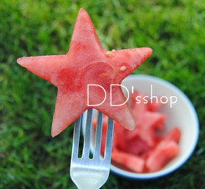 多功能五角星水果切模饼干模蔬菜模 diy模具0