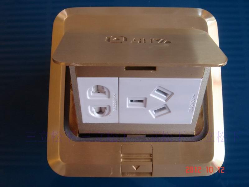 正旦地面插座铜弹起式五孔地面插座|msdalam kategori elektronik/Electrician, soket, dimasukkan - dari Buy2taobao.com untuk memberikan perkhidmatan ejen Taobao profesional membeli