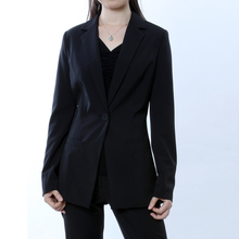 大厂直供新款女装职业套装时尚<span class=H>正装</span>韩版面料 西装 女 中长款 走秀