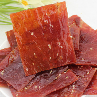  零食品特产糖客熏烤/蜜汁/原味猪肉脯/猪肉干200g特价不包邮