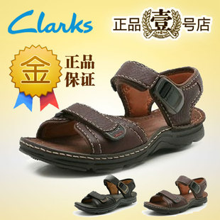  清仓特价clarks英国其乐ATL Three男凉鞋运动休闲真皮正品代购