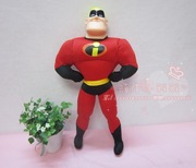 特~超人总动员，正义联盟特攻队男超人公仔，玩偶40cm生日礼物