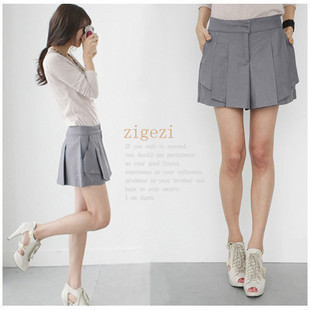 求春夏 裤裙,<em>像裙子</em>似的<em>短裤</em>,不是的不要回复,谢