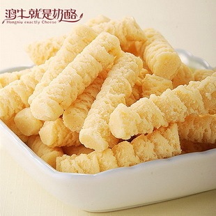  【鸿牛】休闲零食 原味酸奶棒 酸奶奶酥 好吃的奶酪零食158g