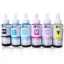 慧峰 爱普生 EPSON 六色连供墨水 墨盒 填充墨水染料墨水100ml