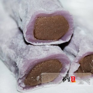  [书生] 台湾三叔公雪之恋麻薯 手造麻糬麻薯(芋头味)180g(190)